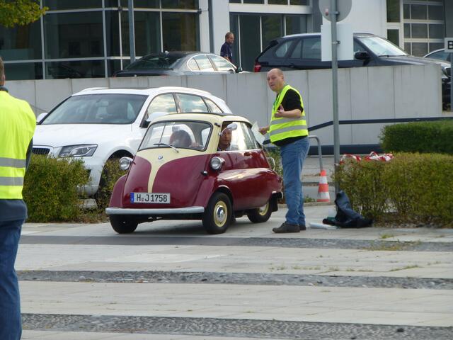 Eingangskontrolle in Hannover