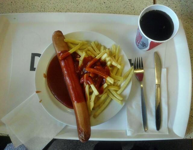 Die berühmte Currywurst