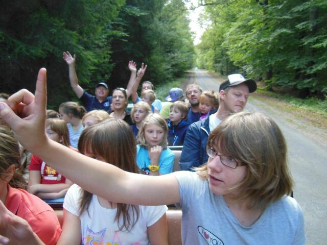 Quiz bei der Kutschfahrt