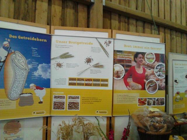 Ausstellungsstand im Stadl