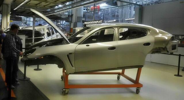 Von Hannover geht die Karosse des Panamera dann weiter nach Zwickau