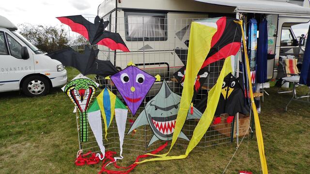 Drachenflugfest auf dem Flugplatz Laucha am 21.9.2013 !