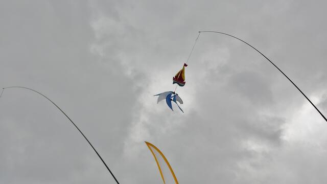 Drachenflugfest auf dem Flugplatz Laucha am 21.9.2013 !