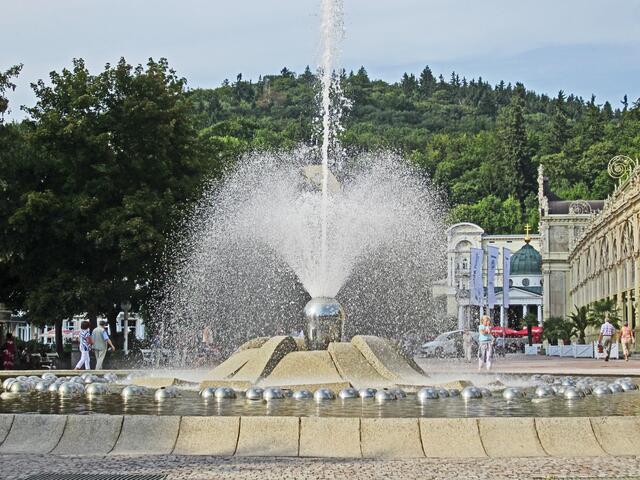 Mariánské Lázně - Marienbad.
August 2013