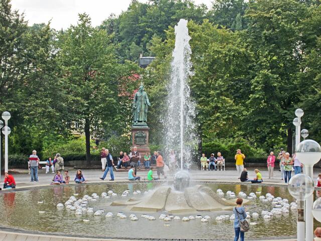 Mariánské Lázně - Marienbad.
August 2013