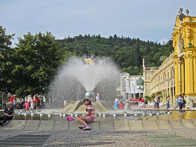Mariánské Lázně - Marienbad.
August 2013