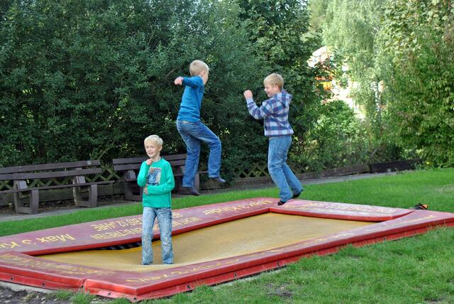 alles da für die Kids...