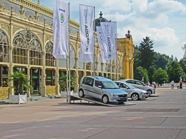 Mariánské Lázně - Marienbad.
August 2013