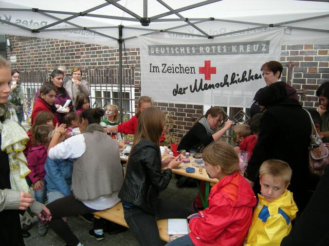 Kinderbemalung war gefragt.