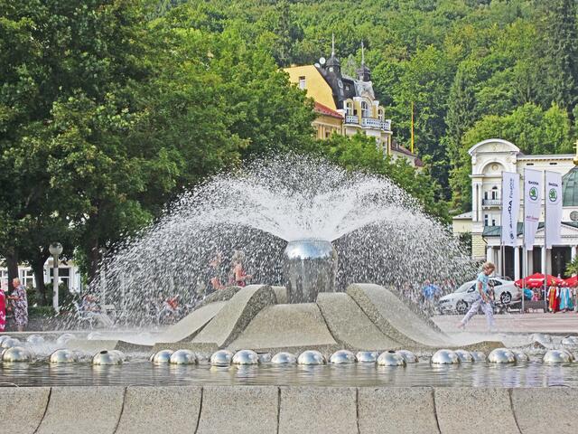 Mariánské Lázně - Marienbad.
August 2013