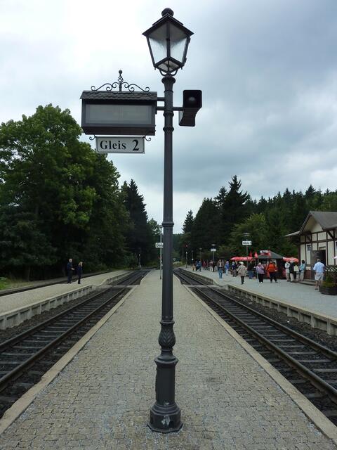 Der Bahnsteig in Drei Annen Hohne