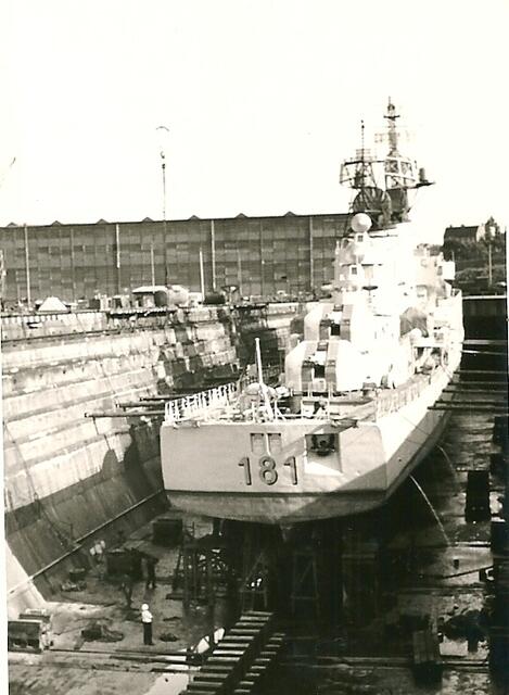 Im Trockendock der Hamburger Howalt-Werft
