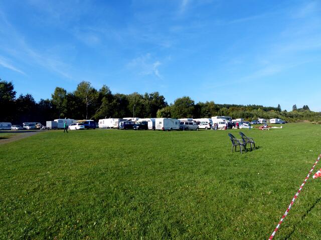 Campingplatz am Flugplatz