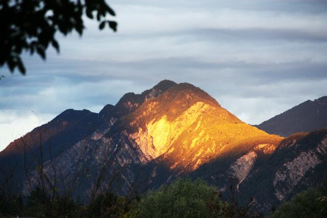 Alpenglühen...