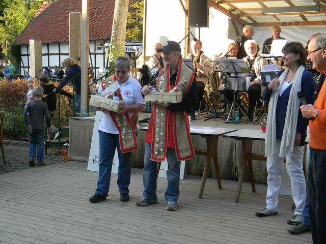 Die Kartoffelkönige des Jahres 2013: Gudrund Meyer und Hartmut Jung.