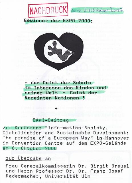 BAKI-NACHDRUCK zum 2. Oktober 2013, Seite 1