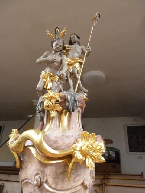 Johannes der Täufer,tauft Jesus.