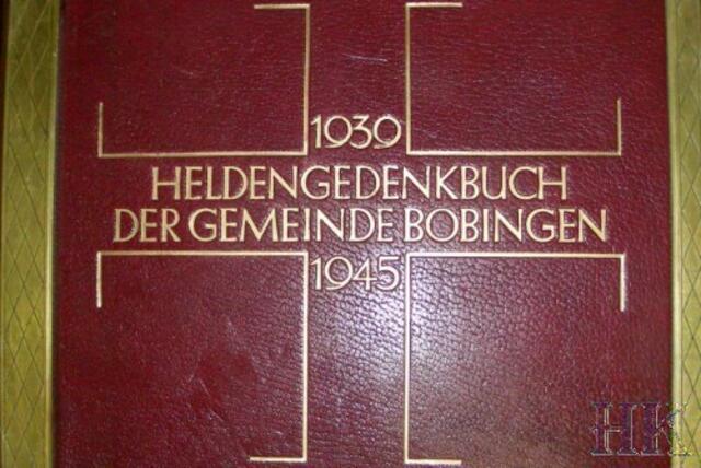 Gedenkbuch der Bobinger Kriegsopfer
