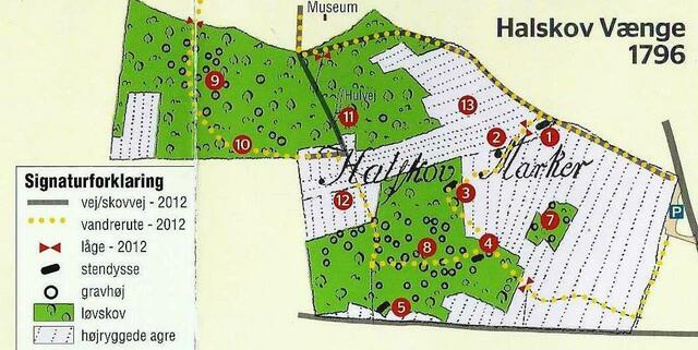 Anlagenplan von 1796