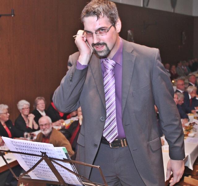 Peter Dippel gibt nun den Ton an beim MGV 1903 Cäcilia Anzefahr.