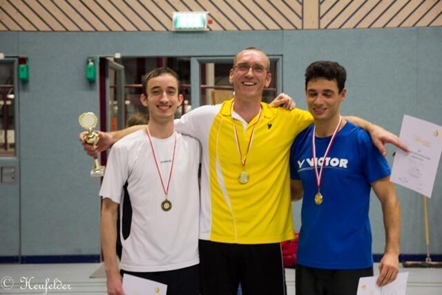 Die drei besten Einzelherren im Landkreis 2013: Michael Hampel, Thomas Dittrich, Manfred Zikeli | Foto: Rudi Heufelder