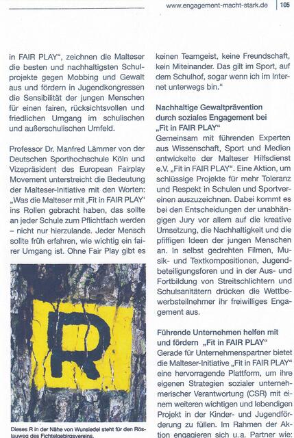 im BAKI-Brief vom 8. Oktober 2013: Daniel Könen, Malteser Kinder- und Jugendengagement... (2) | Foto: www.engagement-macht-stark.de