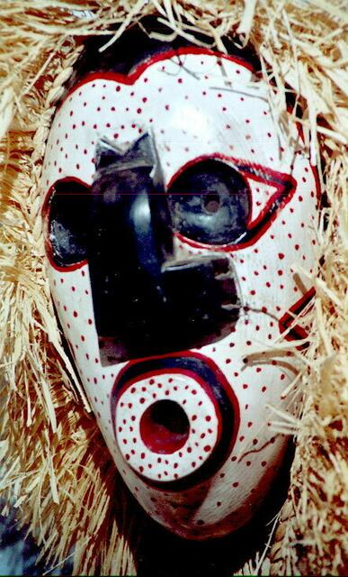 Pockenmaske der Onondage