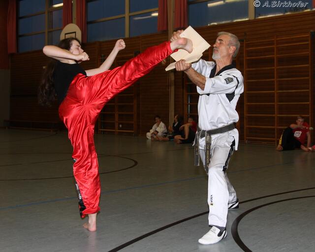 Wie man sieht ist sie wehrhaft