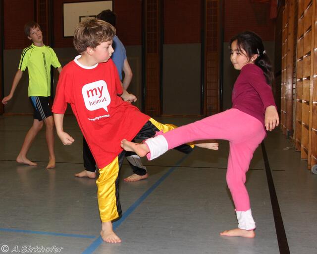 Auch die ganz Kleinen zeigen was sie schon gelernt haben