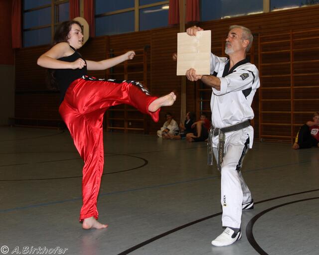 Auch diese junge Dame hat etwas drauf