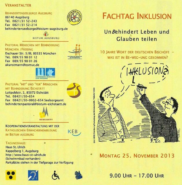 Flyer zur Veranstaltung Seite 1