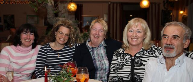 Constanze, Petra, Gertraud, Lisa und Ali