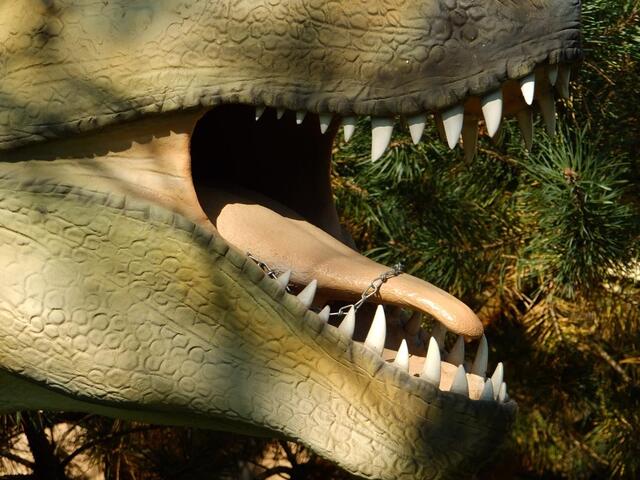 Im Dinosaurier-Park Münchehagen