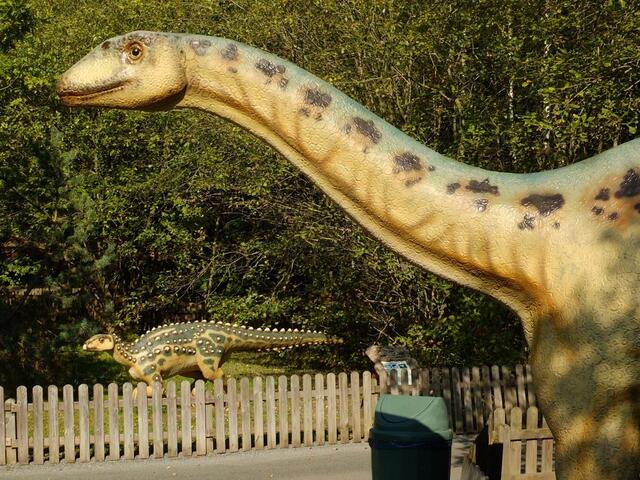 Im Dinosaurier-Park Münchehagen