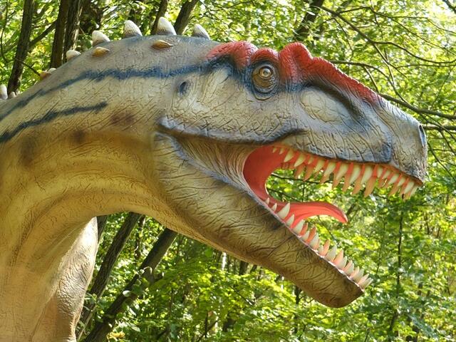 Im Dinosaurier-Park Münchehagen