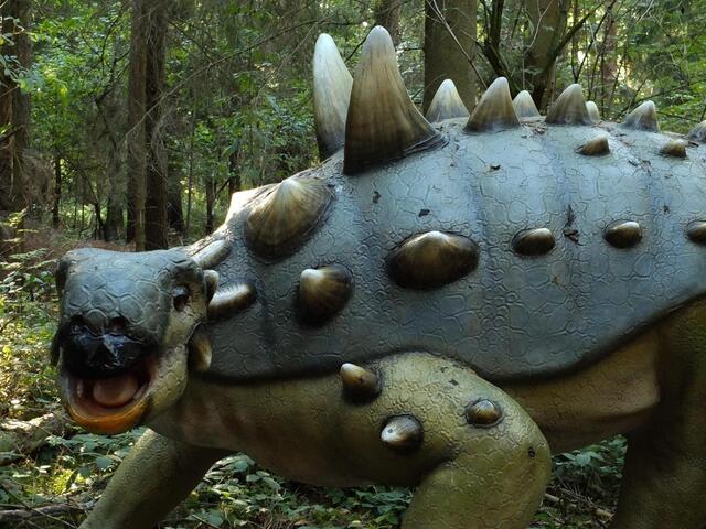 Im Dinosaurier-Park Münchehagen