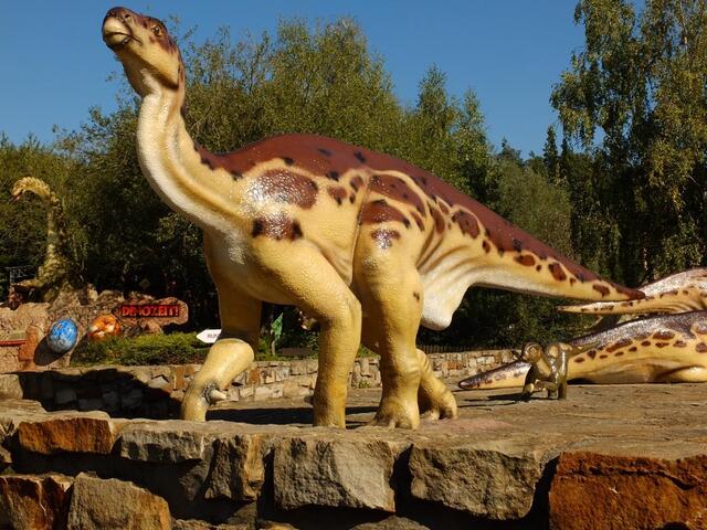 Im Dinosaurier-Park Münchehagen