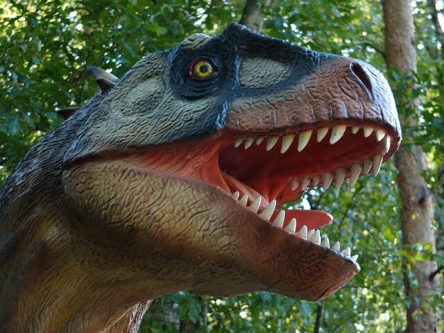 Im Dinosaurier-Park Münchehagen