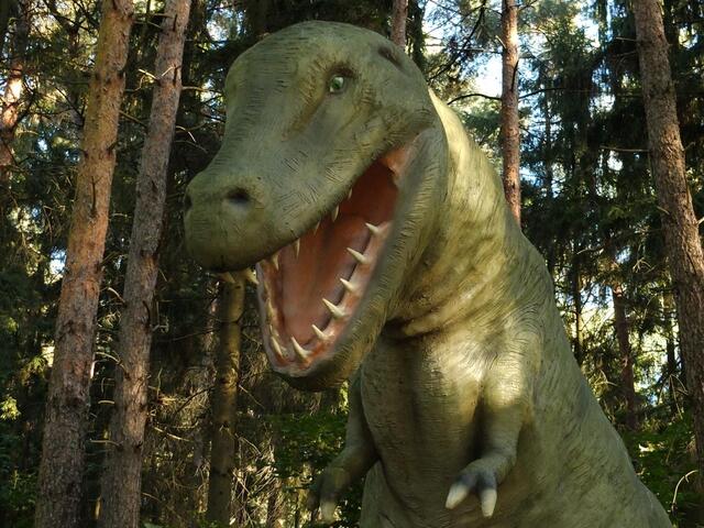 Im Dinosaurier-Park Münchehagen