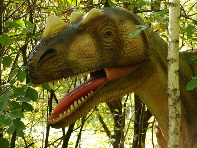 Im Dinosaurier-Park Münchehagen
