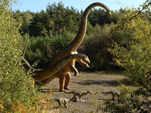 Im Dinosaurier-Park Münchehagen