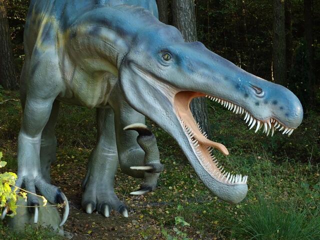 Im Dinosaurier-Park Münchehagen