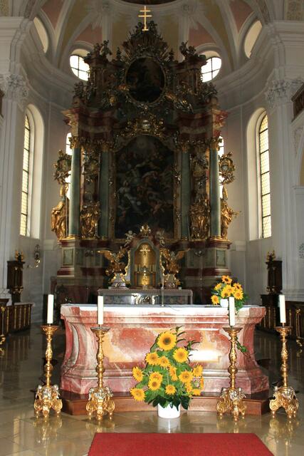 Blick zum Altar