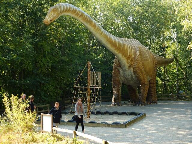 Im Dinosaurier-Park Münchehagen