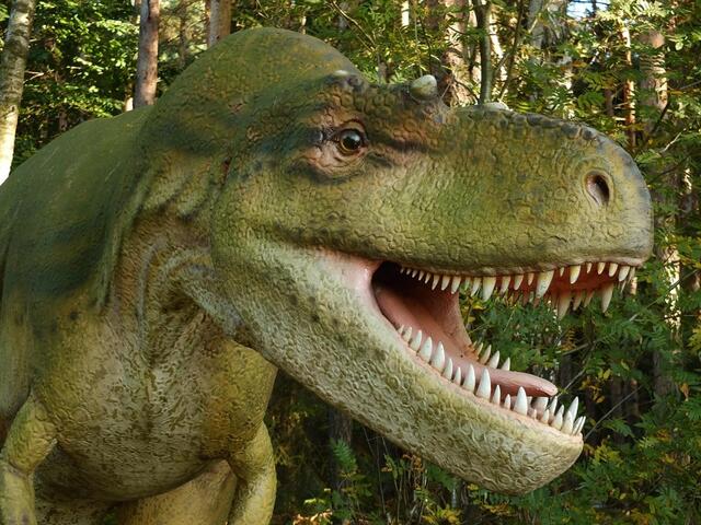 Im Dinosaurier-Park Münchehagen