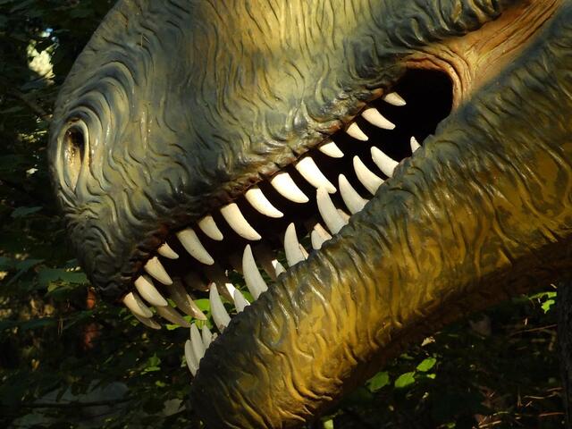 Im Dinosaurier-Park Münchehagen