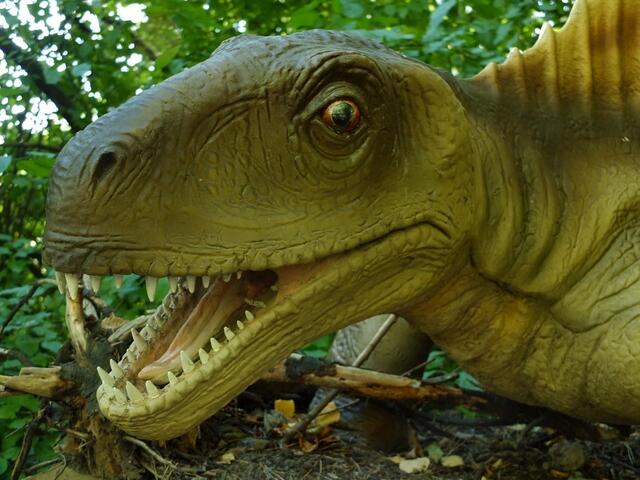 Im Dinosaurier-Park Münchehagen