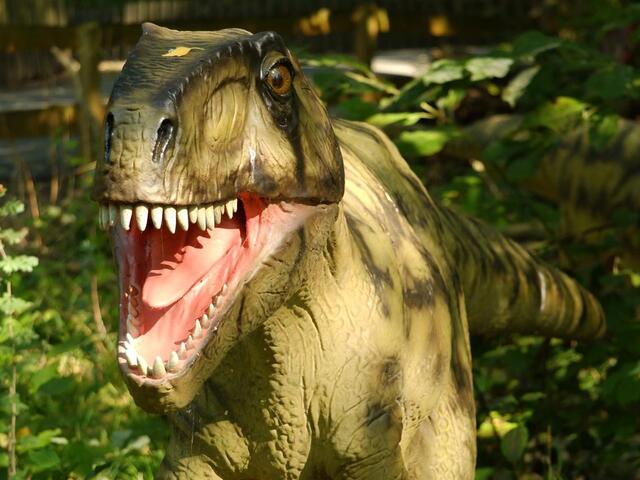 Im Dinosaurier-Park Münchehagen
