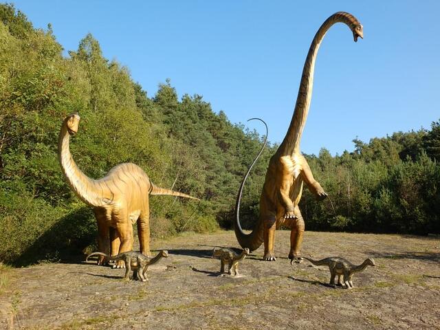 Im Dinosaurier-Park Münchehagen