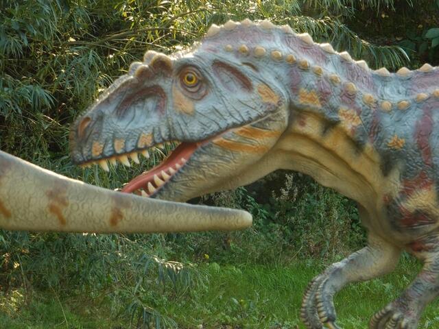 Im Dinosaurier-Park Münchehagen